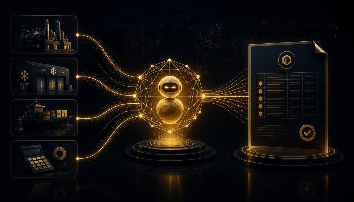 AI agent connected to Global B2B Group procurement tools, running CAPEX and ROI calculators and submitting a structured industrial RFQ
