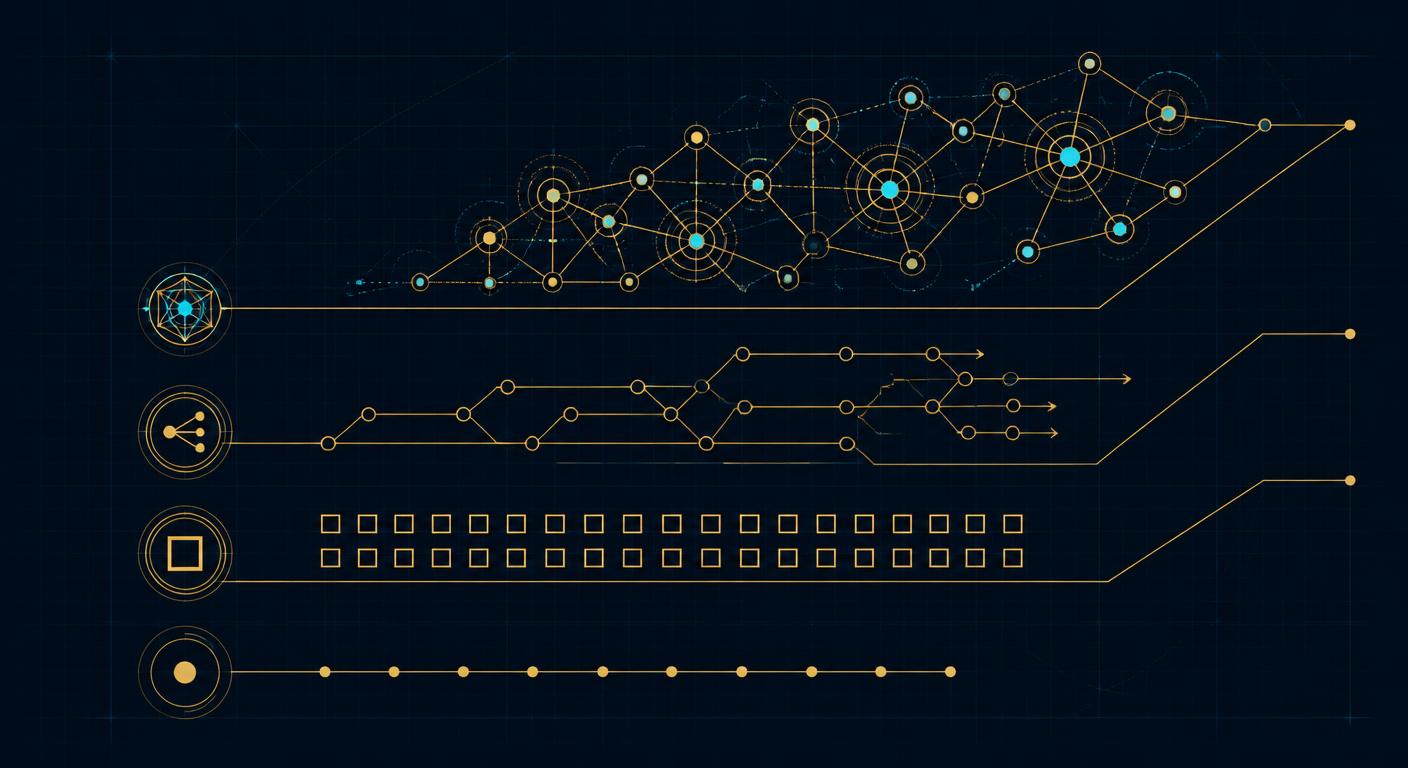 Timeline illustration of four generations of industrial B2B platforms