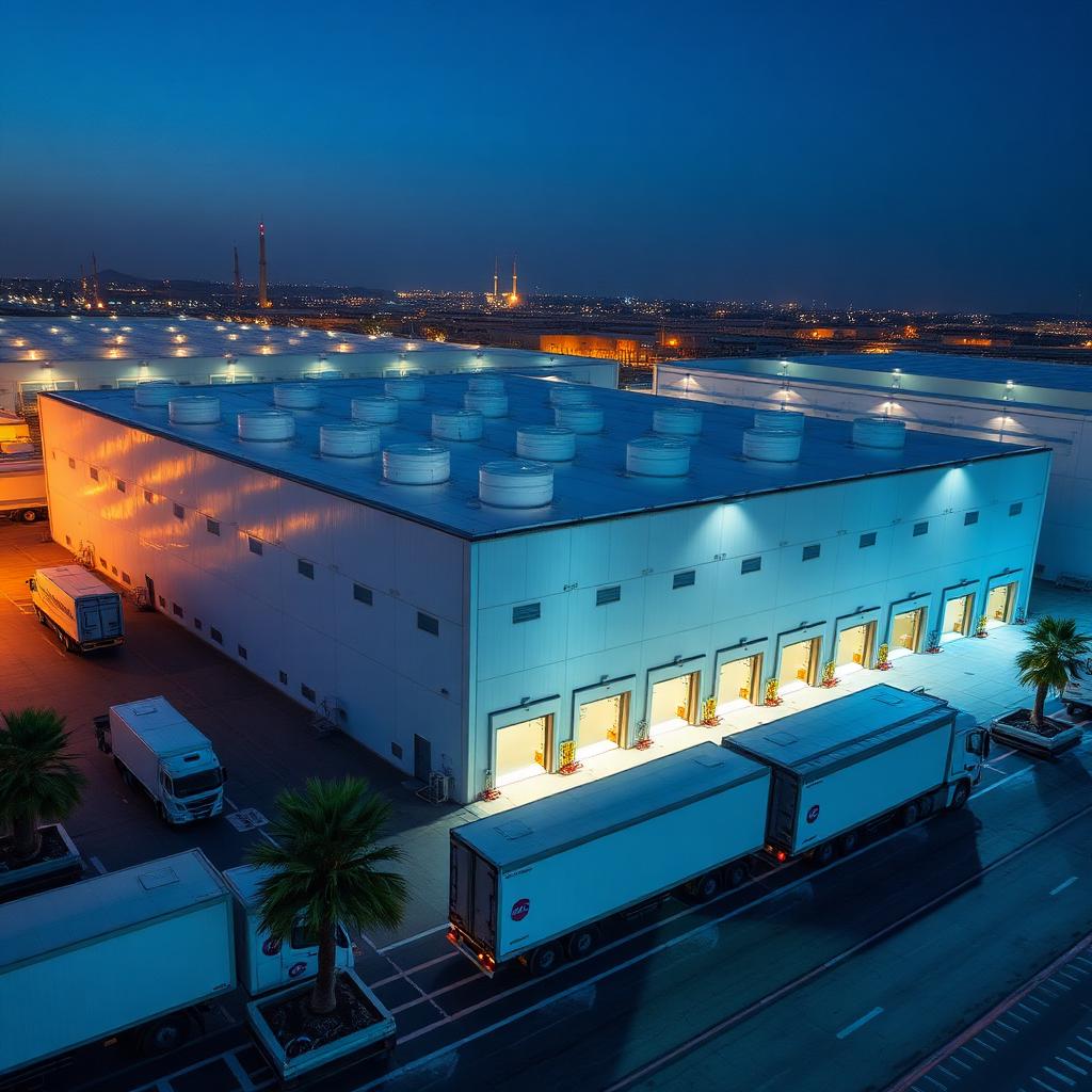 100,000-Pallet Multi-Temperature Cold Hub — United Arab Emirates