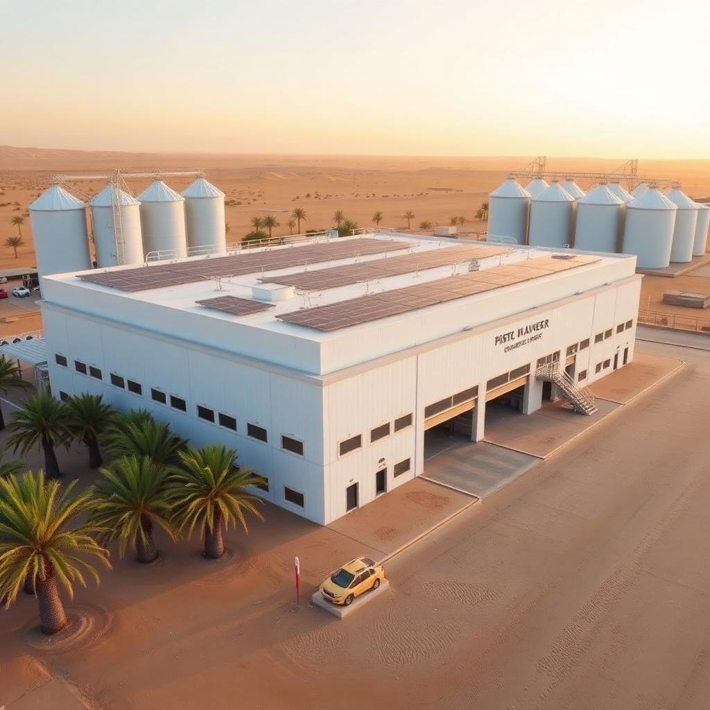 Hatchery & Feed Mill Complex — 240,000 Eggs / Week — Saudi Arabia