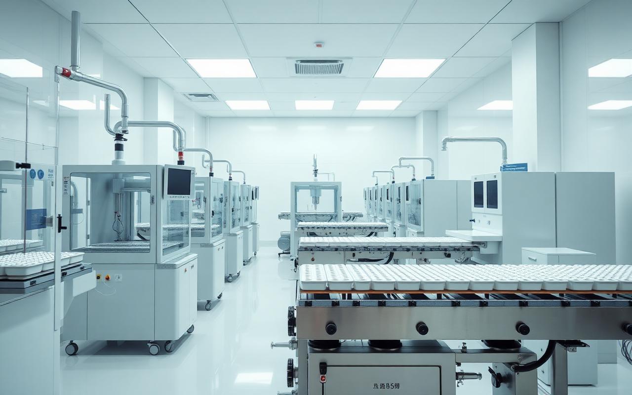 Pharmaceutical Packaging Plant — Pharmaceutical facility in Morocco