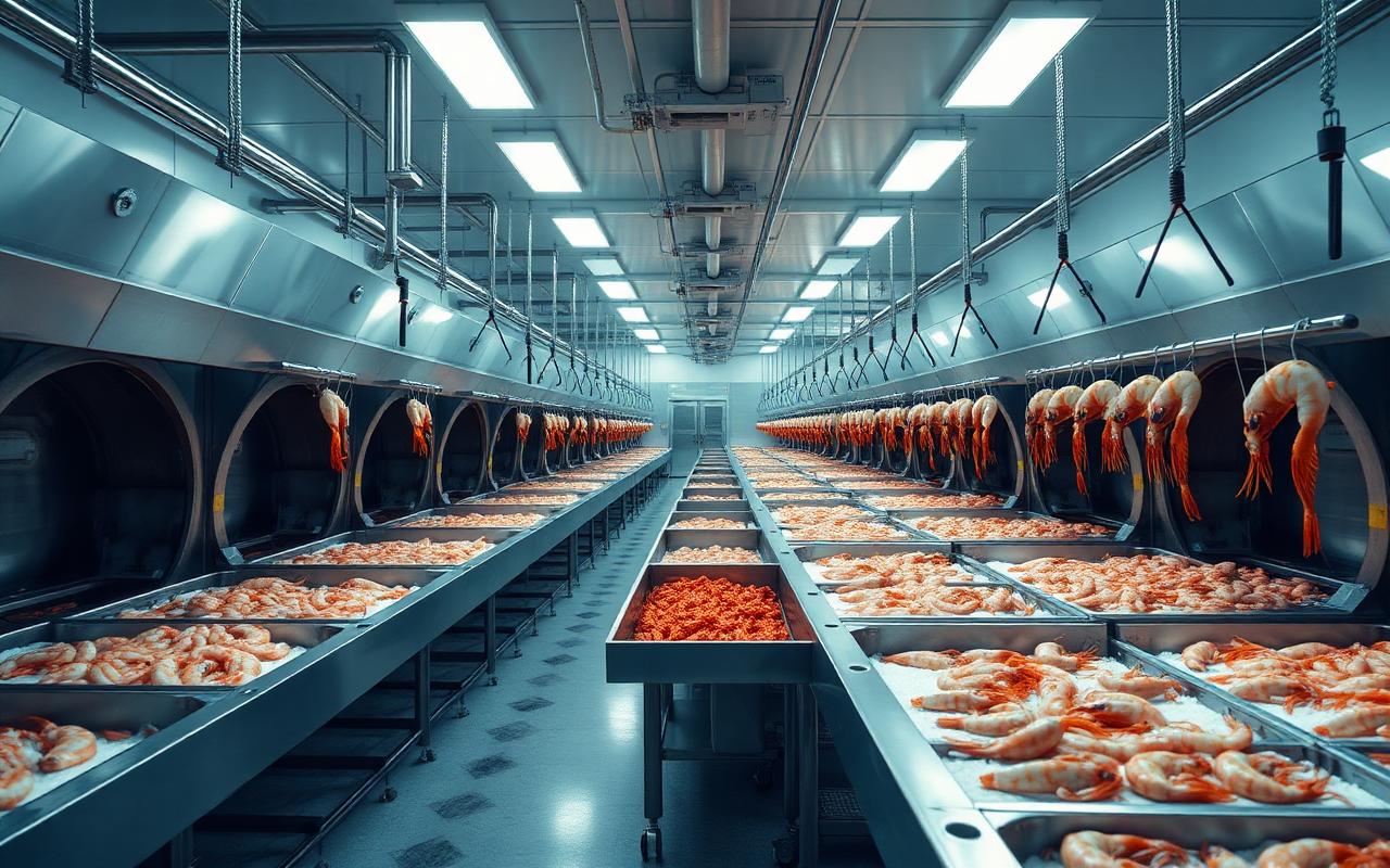 Shrimp Processing Facility — Seafood facility in Vietnam