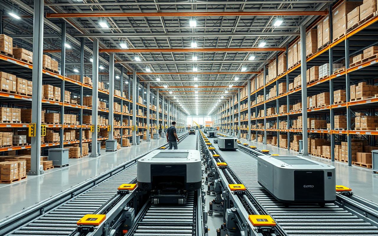 Smart Warehouse — Intralogistics facility in Germany